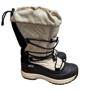 Baffin 4510-1330 Womens Snogoose Insulated Snow Boots Up to -40F White Size 7